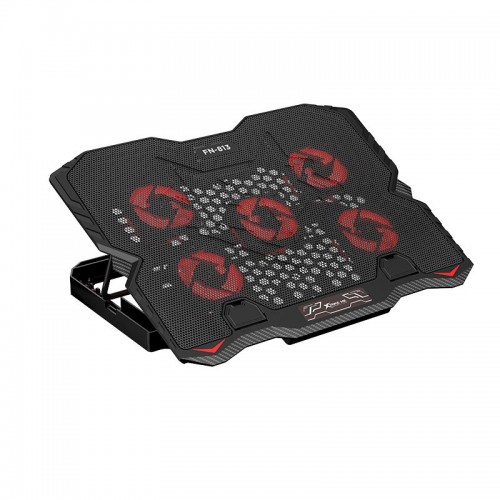 Куллер XTRIKE Me Cooling Fan FN-813 |9-15,6", 2USB, 5 Fans| black