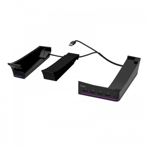 Док-станция Ipega Horizontal Stand for PS5 Slim Disc/Digital PG-P5S021A |RGB, 4xUSB 2.0|