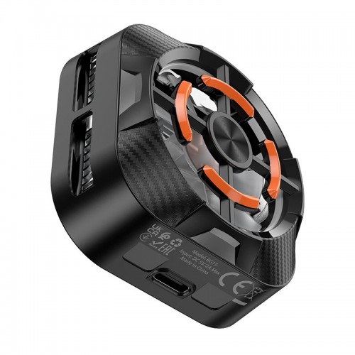 Кулер для телефону BOROFONE Travel magnetic phone radiator BG15 |LED| black