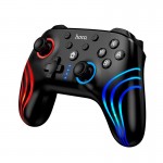 Игровой контроллер HOCO Unicorn Switch/Switch2/PC Многофункциональный Беспроводной Игровой Контроллер GA2 |8ч, BT4.2, Turbo, RGB| черный