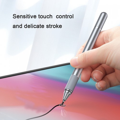 Стилус BASEUS Golden cudgel Capacitive Stylus Pen (ACPCL-0S) silver