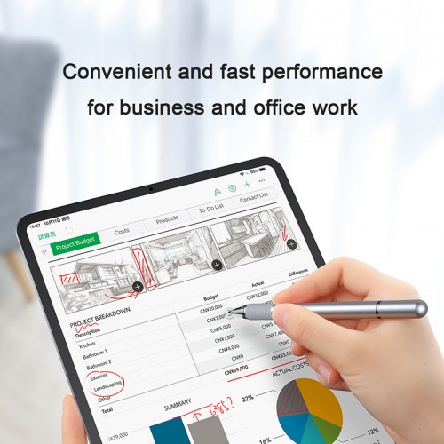 Стилус BASEUS Golden cudgel Capacitive Stylus Pen (ACPCL-0S) silver