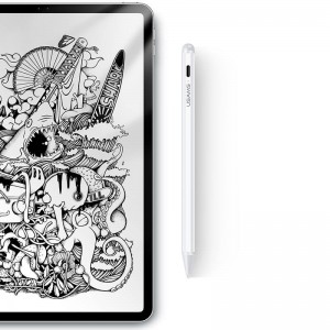 Стилус USAMS Active Touch Screen Capacitive Stylus Pen US-ZB135 white