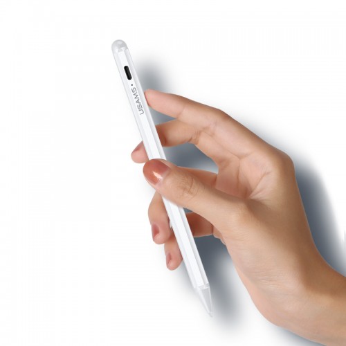 Стилус USAMS Active Touch Screen Capacitive Stylus Pen US-ZB135 white