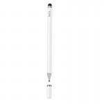 Стилус Hoco Fluent series universal capacitive pen GM103 white