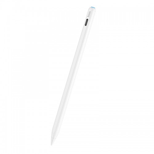 Стилус HOCO Smooth series magnetic rechargeable capacitive pen for Pad GM107 white