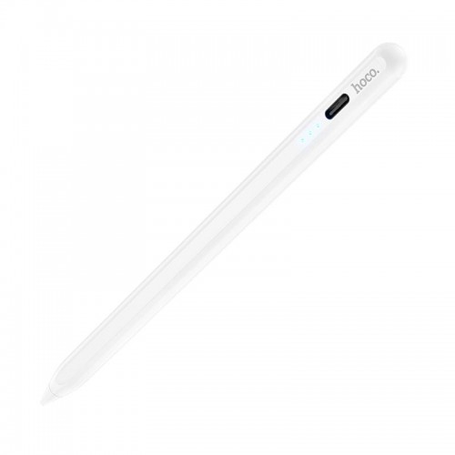 Стилус HOCO Smooth series fast charging capacitive pen for Pad GM108 white