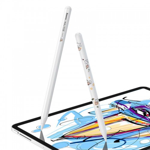Стилус BASEUS Smooth Writing 2 Series Wireless Charging Stylus (P80015801211-00) white