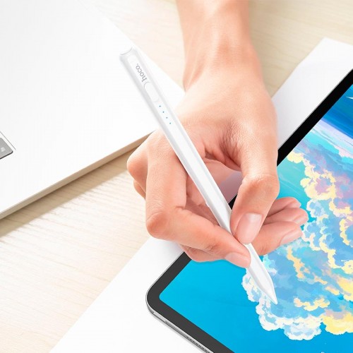Стилус HOCO Smart active Pad dedicated capacitive pen GM114 white