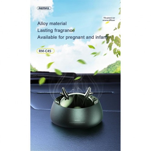 Ароматизатор для автомобіля Remax Yilu Peace Car Aroma Diffuser RM-C45 green