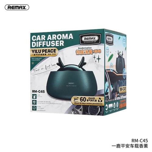 Ароматизатор для автомобіля Remax Yilu Peace Car Aroma Diffuser RM-C45 green