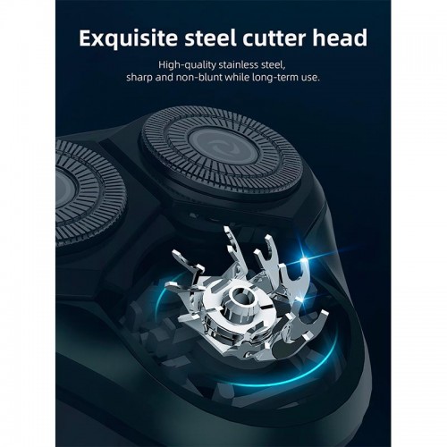 Електобритва Hoco electric razor with smart LED indicator Dar06 Plus IPX7 green