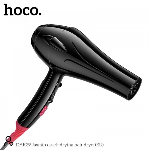 Фен HOCO Jasmin quick-drying hair dryer DAR29 |2400W| black