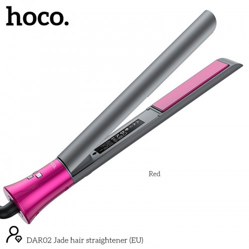 Плойка для укладання волосся HOCO Jade hair straightener DAR02 |45W| grey
