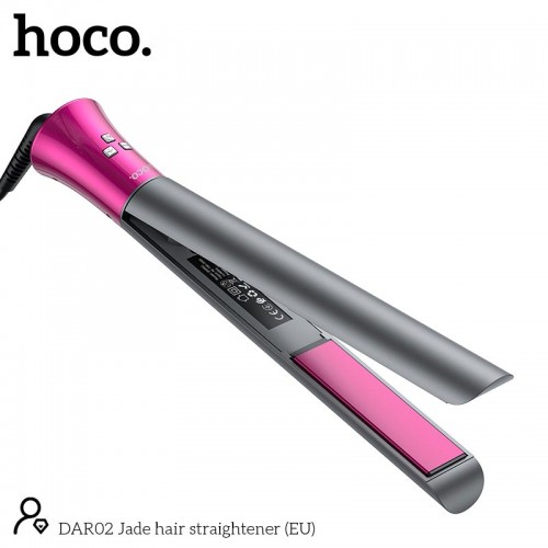 Плойка для укладання волосся HOCO Jade hair straightener DAR02 |45W| grey