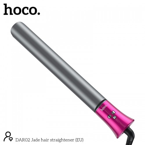 Плойка для укладання волосся HOCO Jade hair straightener DAR02 |45W| grey