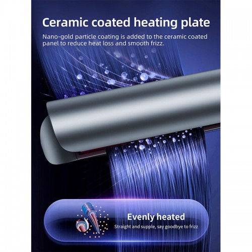 Плойка для укладання волосся HOCO Jade hair straightener DAR02 |45W| grey