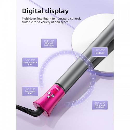 Плойка для укладання волосся HOCO Jade hair straightener DAR02 |45W| grey