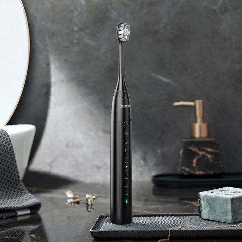 Електрична зубна щітка HOCO Wave electric toothbrush HP60 |5 modes| black