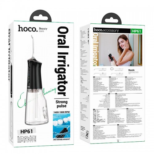 Иригатор для чистки полости рта HOCO Electric oral flushing device HP61 белый