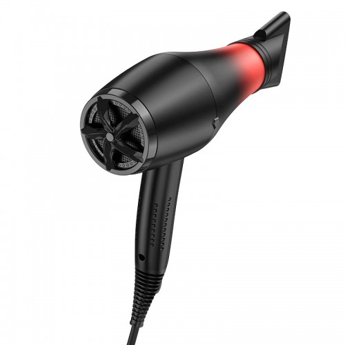 Фен Hoco Hot and cold air hair dryer HP15 |2000-2400W, 21000RPM| black-red