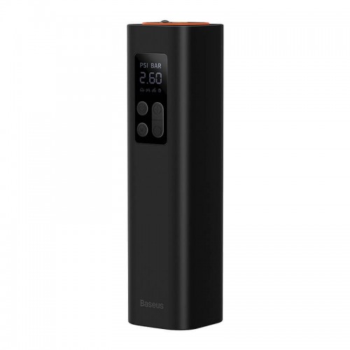 Портативний Компресор для автомобіля BASEUS Super Mini Inflator Pump |30L/Min, 12V, 150psi, 3m cable| (CRCQ000001) black
