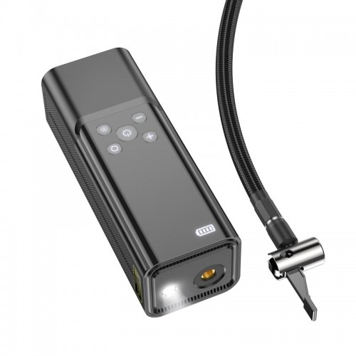 Портативний компресор Hoco Maddy portable smart air pump ZP7 (5000mAh) |10.3 bar| black