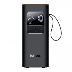 Портативний Компресор для автомобіля Baseus SuperMini Pro Series Wireless Car Inflator black