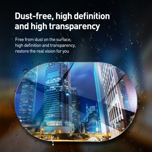 Водоотталкивающяя пленка BASEUS 0.15мм для авто зеркал (овальные 2 шт.135*95mm)