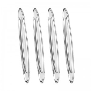 Коплект накладок для захисту дверей авто BASEUS Airbag Bumper Strip |TPU, 4pcs| (CRFZT-A02) transparent