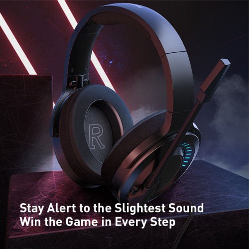 Навушники BASEUS GAMO Immersive Virtual 3D Game headphone (PC) D05 black