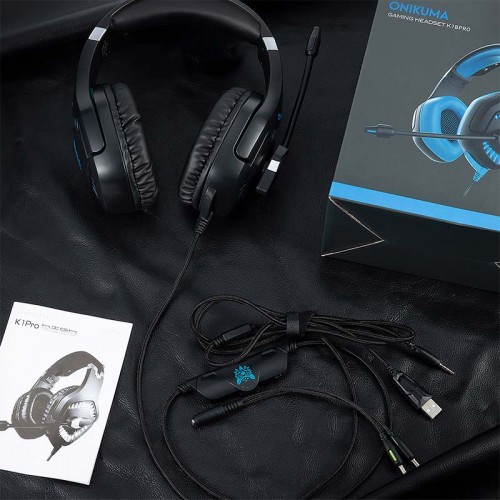 Наушники ONIKUMA Gaming with LED K1 Pro