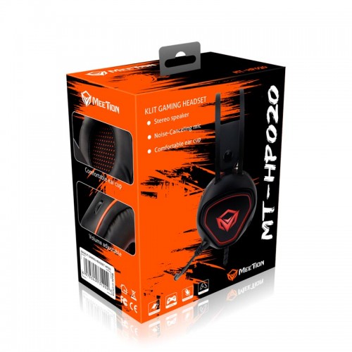 Навушники MEETION Gaming Backlit MT-HP020 black