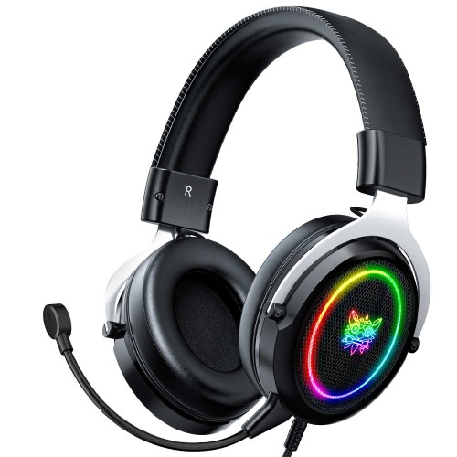 Навушники ONIKUMA Gaming with LED X10 black-silver