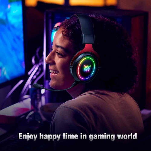 Навушники ONIKUMA Gaming with LED X10 black-silver