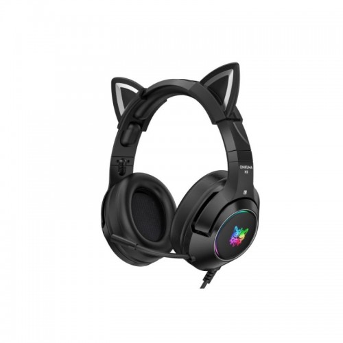 Навушники ONIKUMA Gaming CAT with LED K9 |3.5mm| black