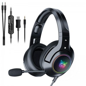 Навушники ONIKUMA Gaming with LED K9 black