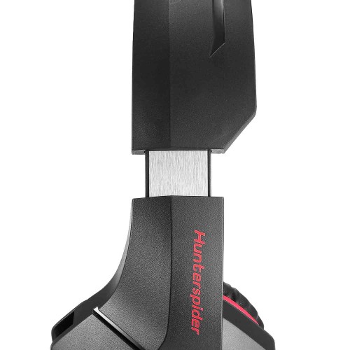 Навушники Hunterspider Gaming with LED V1 black-red