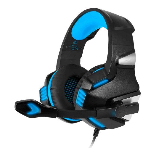 Навушники Hunterspider Gaming with LED V3 black-blue