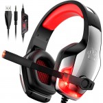 Навушники Hunterspider Gaming with LED V4 silver