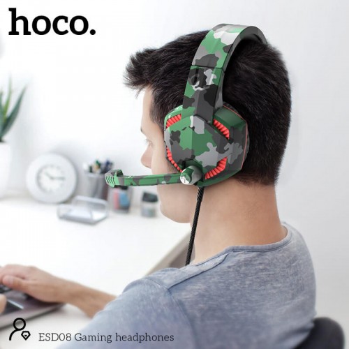 Наушники НОСО Gaming headphones Hi-Res ESD08