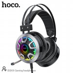 Наушники Hoco Gaming LED Hi-Res ESD05 черные