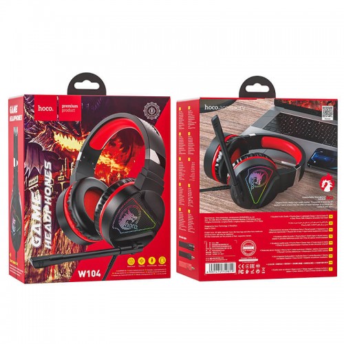 Наушники HOCO Drift Gaming headphones W104