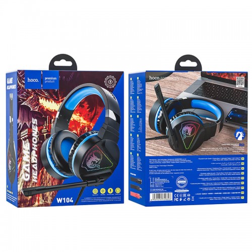 Наушники HOCO Drift Gaming headphones W104
