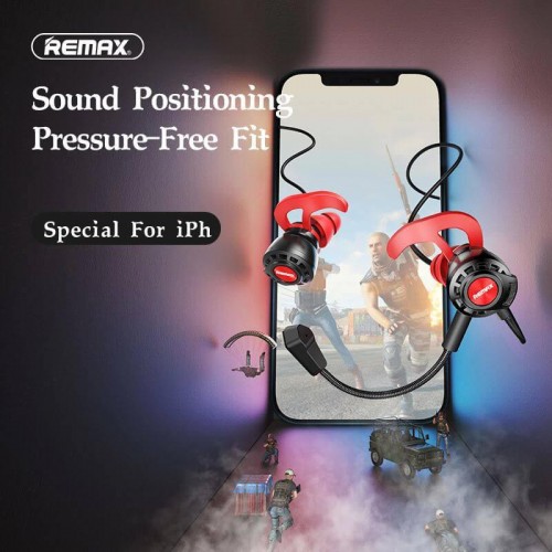 Навушники REMAX Lightning Gaming Headphone RM-750 black