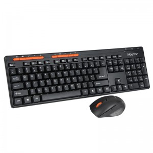 Набір Combo MEETION 2in1 Keyboard / Mouse Wireless 2.4 G MT-4100 |RU/EN раскладки| black