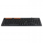 Клавіатура Meetion USB Multimedia Keyboard K600M |RU/EN раскладки| black