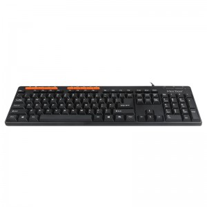 Клавіатура Meetion USB Multimedia Keyboard K600M |RU/EN раскладки| black