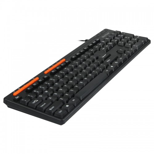 Клавіатура Meetion USB Multimedia Keyboard K600M |RU/EN раскладки| black