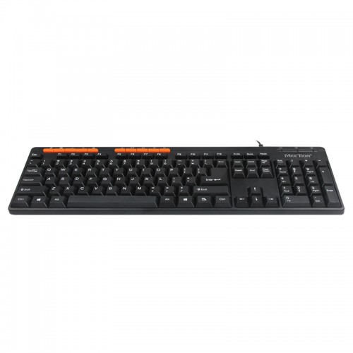 Клавіатура Meetion USB Multimedia Keyboard K600M |RU/EN раскладки| black
